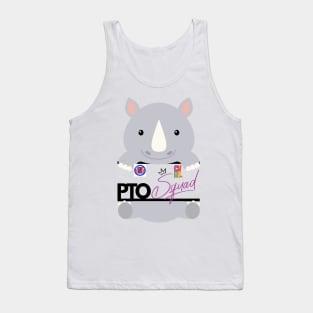 CVHS PTO SQUAD. BABY RHINO DESIGN Tank Top